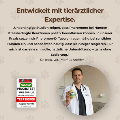 CalmDog™ - Der beruhigende Pheromon-Diffusor für ein entspanntes Zuhause